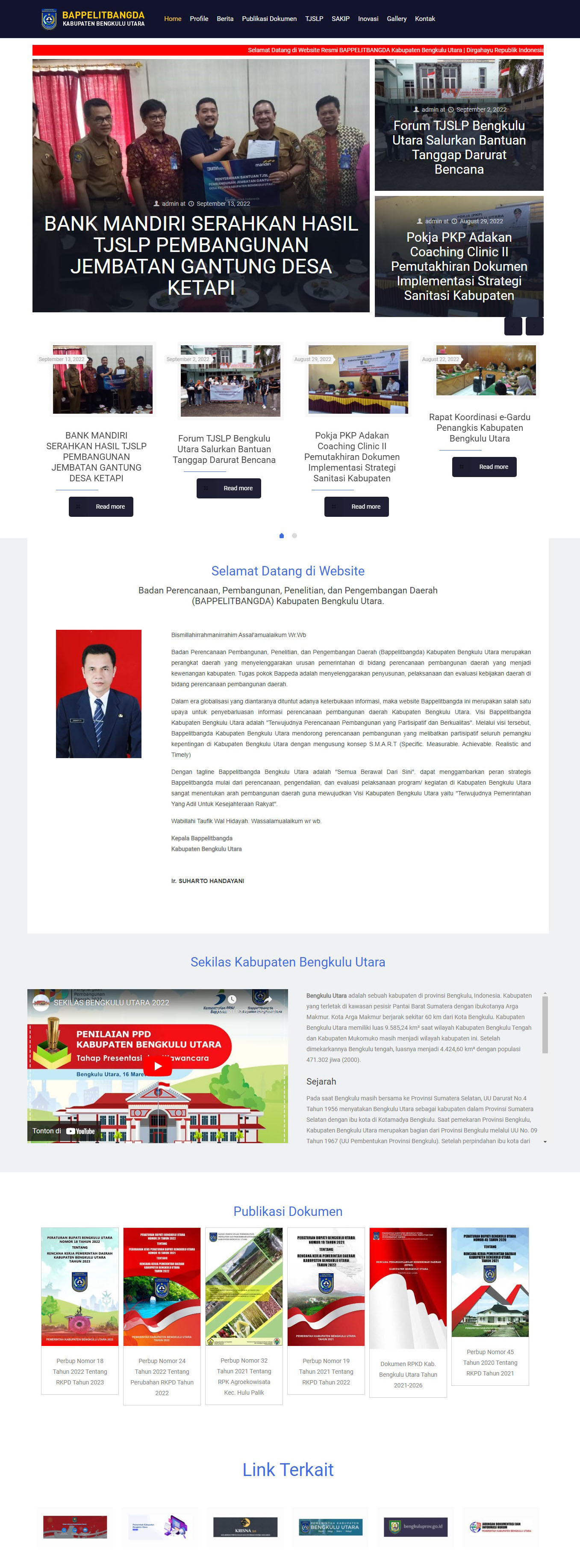web bappeltibangda bengkut